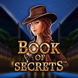 Book of Secrets slot logo by SYNOT Games at Polestar Casino