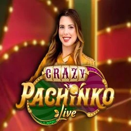 Live Casino logo of Crazy Pachinko from Evolution at Polestar Casino