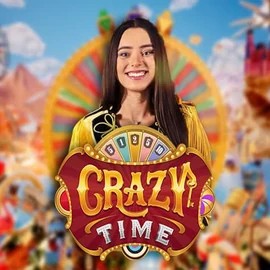 Enjoy Crazy Time by Evolution – logo hosted on polestar-casinos.es