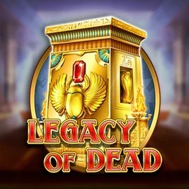 Logo of Legacy of Dead from Play'n GO at Polestar Casino