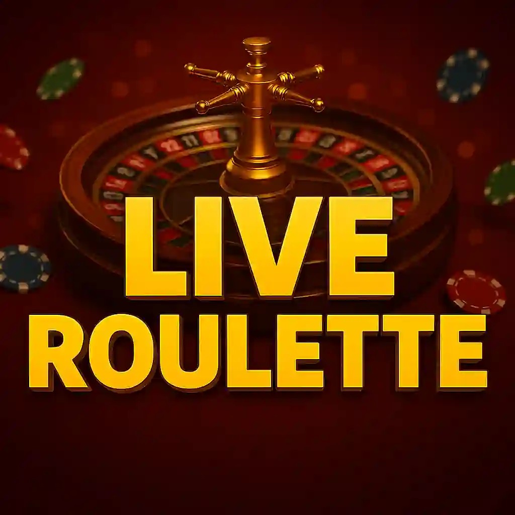 Official Live Casino logo: Live Roulette by Evolution at Polestar Casino